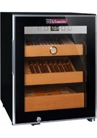 La Sommeliere Cıg251 Humidor 3 Bölmeli Puro Saklama Dolabı (200 P