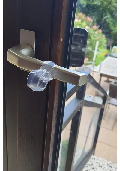 20 Adet Silikon Kapı Kolu Stoperi Tamponu Şeffaf Kapı Pencere Kolu Durdurucu Sessiz Stop Diğer