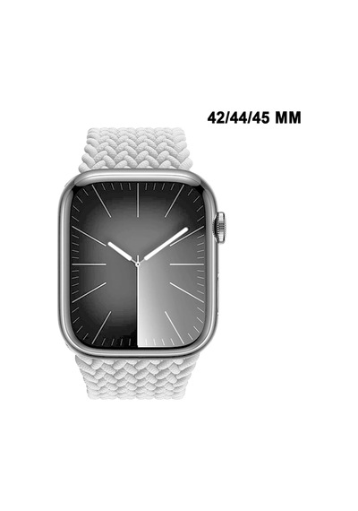 Apple Watch Uyumlu 1/2/3/4/5/6/se/7/8/9seri 42/44/45/49mm Solo Loop Kordon Kayış Silikon Sbeden Mt94
