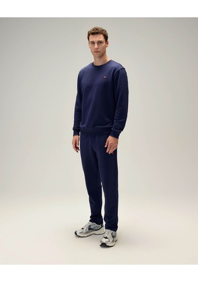 Ellesse Pamuklu Lacivert Erkek Sweatshirt 5wm3579