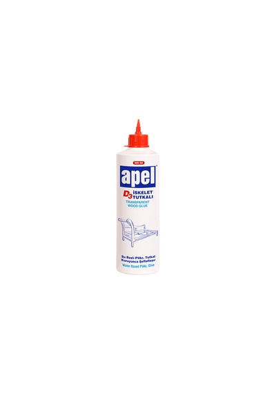 3 Adet Apel 700 Gr Wg90 D3 Şeffaf Ahşap Tutkalı