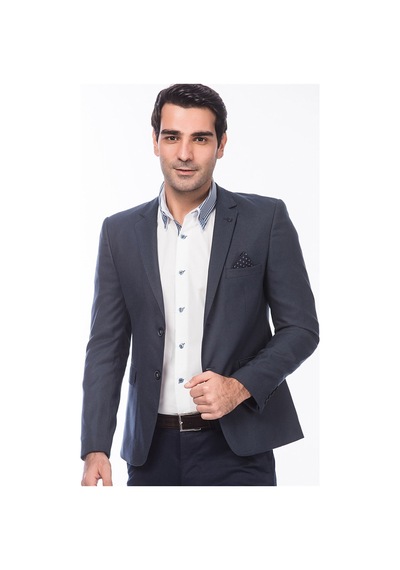C9021 Dewberry Erkek Ceket-indigo İndigo