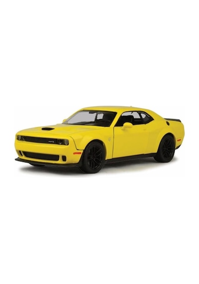 Motormax 2018 Dodge Challenger Srt Hellcat Widebody 1/24 Sarı Model Araba