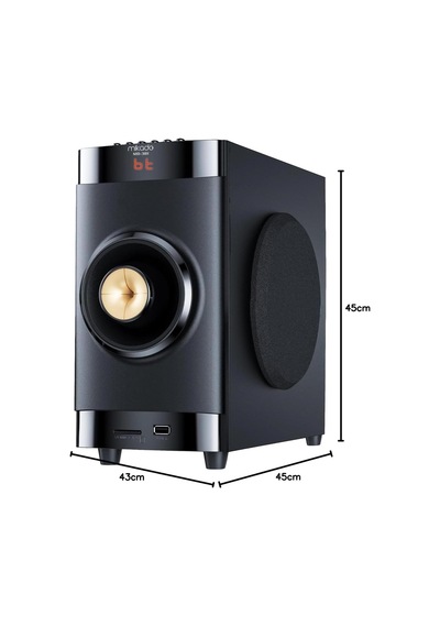 Md-381bt 5+1 Usb+sd+fm Destekli Multimedia Kumandalı Bluetooth Speaker Tv Ye Bağlanır Sinema Ses Sistemi