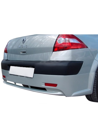 Renault Megane 2 Sedan Uyumlu Yedek Parça Arka Tampon Eki Boyasız
