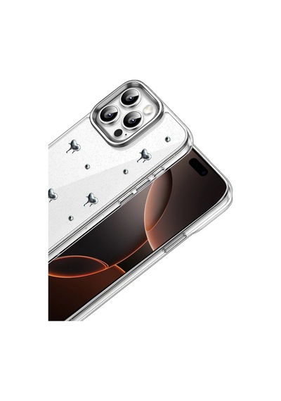 Apple iPhone Uyumlu,  15 Pro Max Fiyonk Desenli Kapak - Desen 1