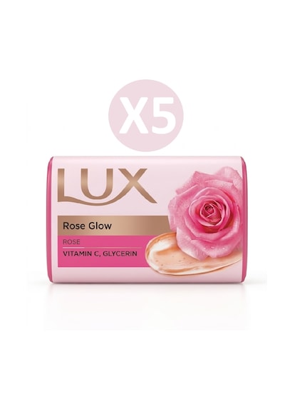 Lux Katı Sabun Rose Glow 100gr X 5 Adet Gül