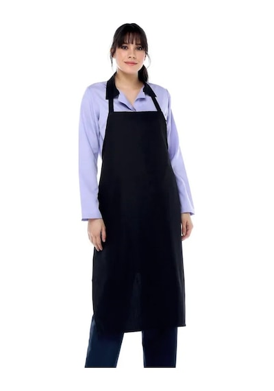 Siyah Askılı Önlük Unisex Siyah