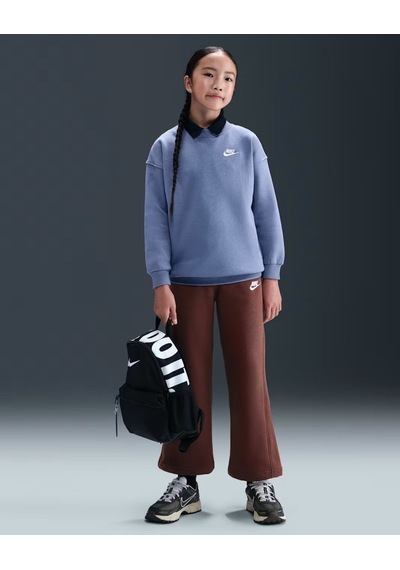 Nike Fd2923-499 Sportswear Club Fleece Büyük Çocuk Bol Kesimli Sweatshirt - Lila