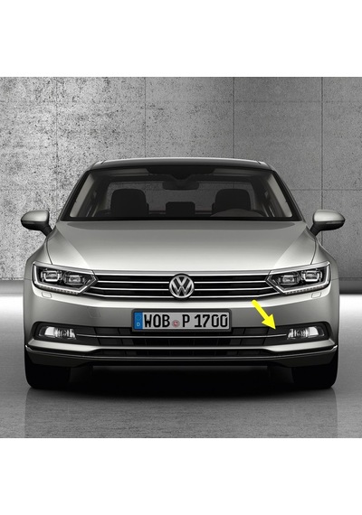VW Passat B8 15-19 Ön Tampon Sol Sis Farı Çerçeve Krom 3G0854661A