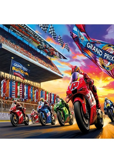 31753 Motor Racing 50 Parça Puzzle