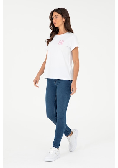 U.S. Polo Assn. Kadın Koyu Mavi Skinny Fit Jean Pantolon 50289155-DN0023