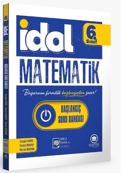 Çanta 2026 6. Sınıf İdol Matematik Başlangıç Soru Bankası