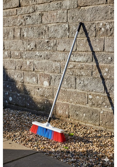Profesyonel 40 CM Bahçe Ve Dış Mekan Fırçası - 120 CM Metal Saplı Set
