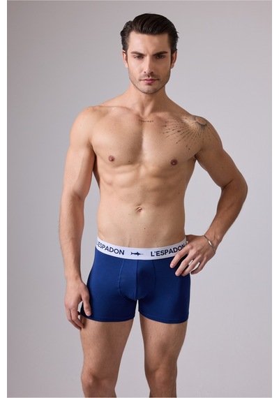 L'espadon Maritime Elite Erkek Boxer Şort -3106 Mavi