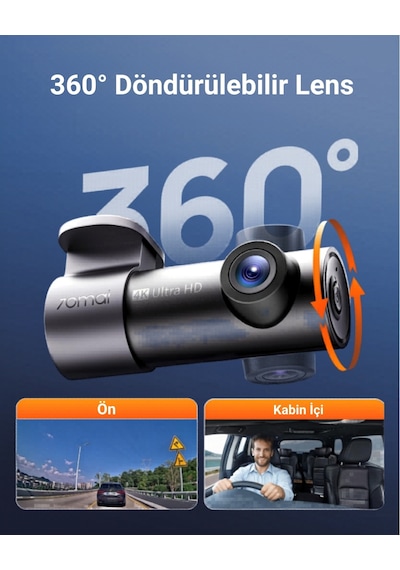 70mai M310 Plus 4k Ön Araç Kamerası