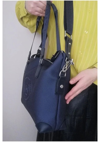 Just Polo Kadın Yeni Sezon Büyük Boy Lüks El Ve Omuz Çantası Shoulder Bag Ebat: 33 X 40 Cm Lacivert