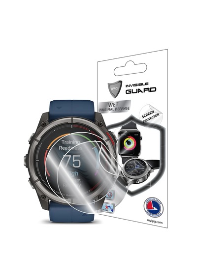 Garmin Quatix 8 51mm Hydrogel İ Nce Tpu İle Uyumlu Ekran Koruy
