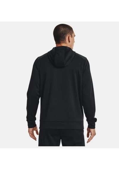 Under Armour Ua Armour Fleece Erkek Fermuarlı Sweatshirt Siyah