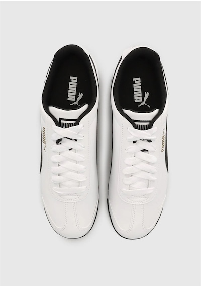 Puma Basic Erkek Beyaz-Siyah Spor Ayakkabı 353572 04 Beyaz