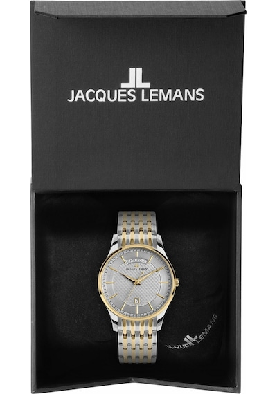 Jacques Lemans London 1-2193j Erkek Kol Saati Gümüş - Altın