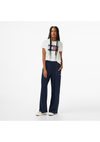 Tommy Hilfiger Script Straing Pique Kadın Mavi Modal Karışımlı Eşofman Altıww0ww46146
