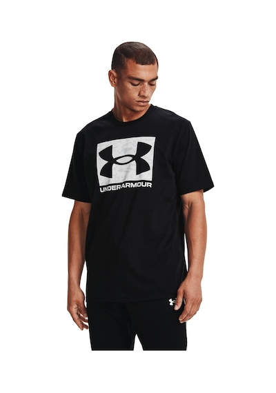 Under Armour Erkek UA ABC Camo Boxed Logo Kısa Kollu 1361673-001 Siyah