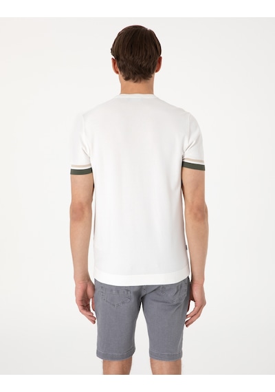 Pierre Cardin Erkek Ekru Kazak /triko 50306024-vr019 Ekru