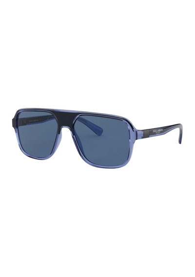 Dolce Gabbana 0dg6134 325880 57 Erkek Güneş Gözlüğü Siyah - Mavi