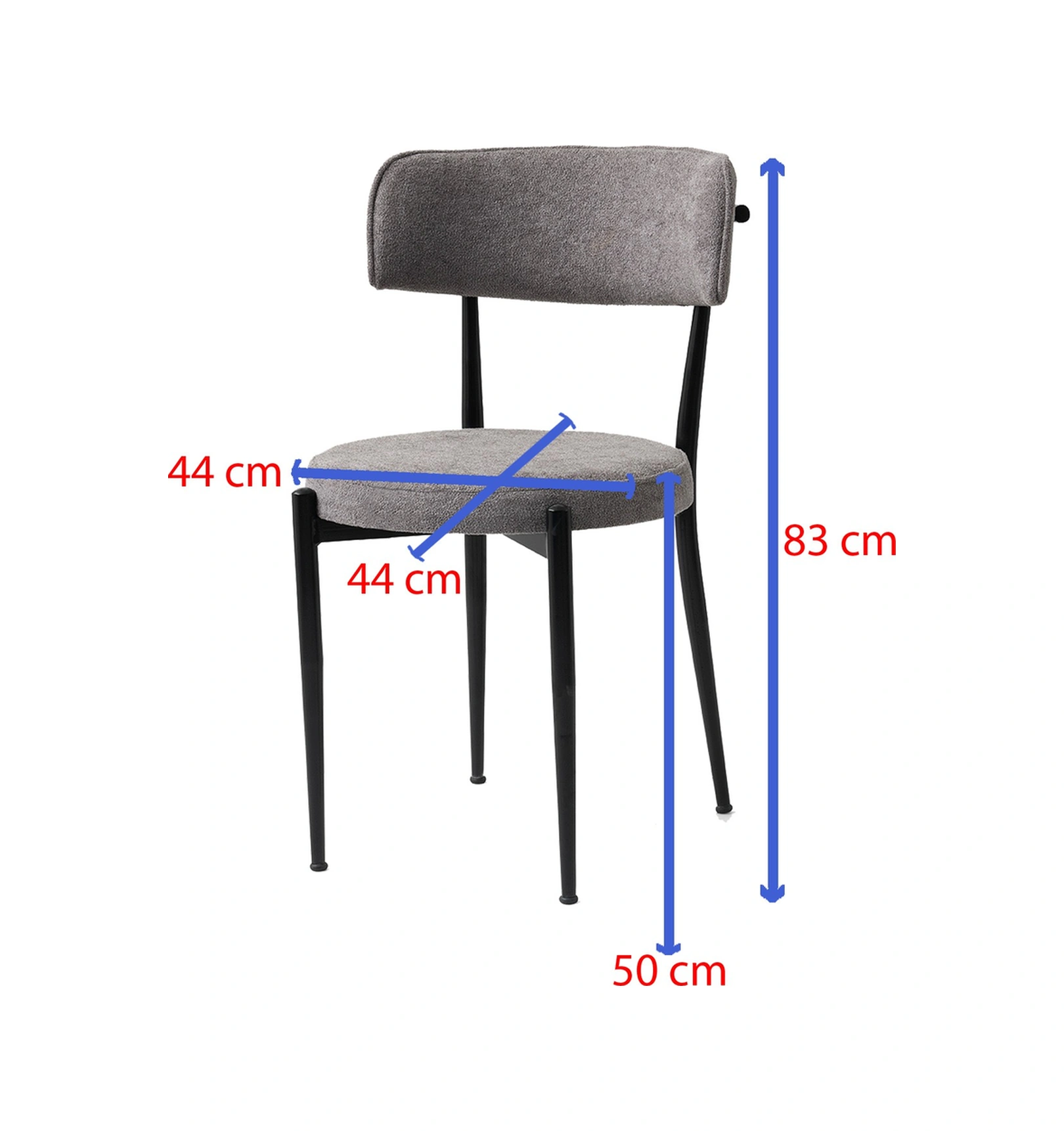 Sabit Masa Firkete Ayak 70x20 Cm 4 Adet Gözde Sandalye Krem
