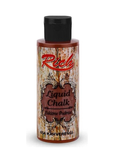 Rich Liquid Chalk - Eskitme Pudrası 120Cc - Kahverengi 654