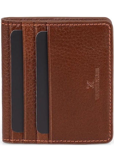 Daniel Klein Dkl5239-4 Gerçek Deriden Üretilme Kahverengi Erkek Cüzdan&kartlık Kahverengi