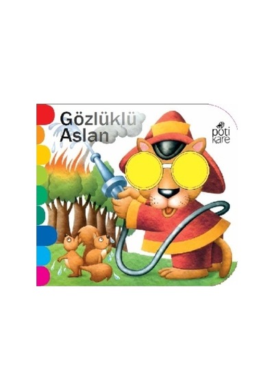 Delikli Kitaplar Serisi - Gözlüklü  Aslan
