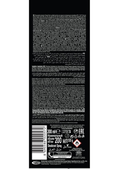Privacy Gold Sensation Erkek Sprey Deodorant 3 x 200 ML