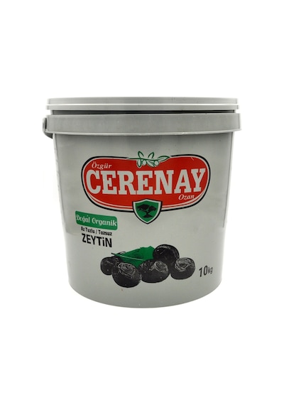 Az Tuzlu Gemlik Yağlı Sele Sofralık Siyah Zeytin 231-260 Kalibre 10 KG