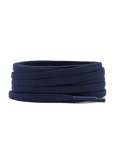 Hapshoe 120 Cm Lacivert 5 Mm Yassı Mumlu Ayakkabı Bağcığı