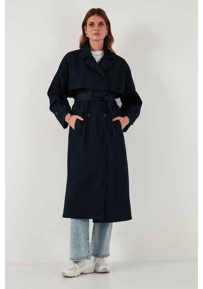 Lela Bayan Trençkot 6830094 Lacivert Lacivert