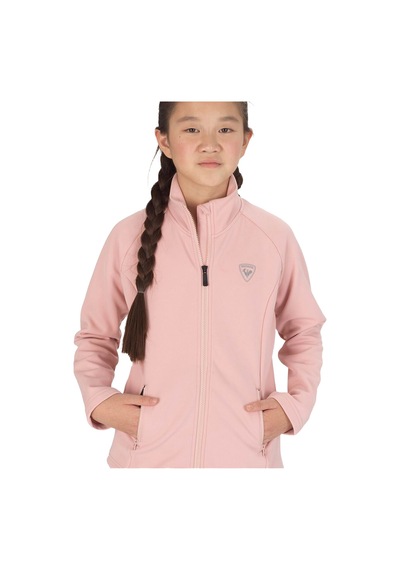 Rossignol Fz Clim Kız Çocuk Pembe Polar Ceket Mem0 Pudra