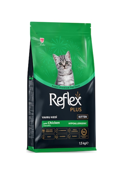 Reflex Plus Hipoalerjenik Tavuklu Yavru Kedi Maması 1,5 Kg