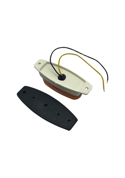 Saba Gabari Lambası Pozisyon-sinyal Lambası Sarı Cam-beyaz Gövde 104 34 Mm