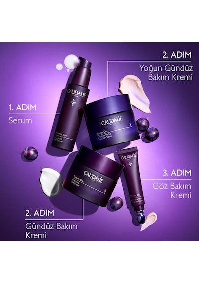 Caudalie Premier Cru Kırışıklık Karşıtı Yaşlanma Karşıtı Vegan Serum 30ml