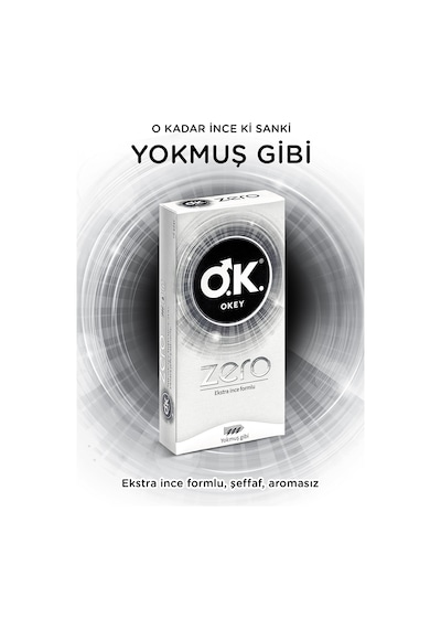 Okey Zero Prezervatif 10'lu