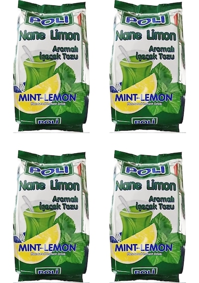 Poli Toz İçecek Nane Limon 300 Gr X 4 Adet 300 G