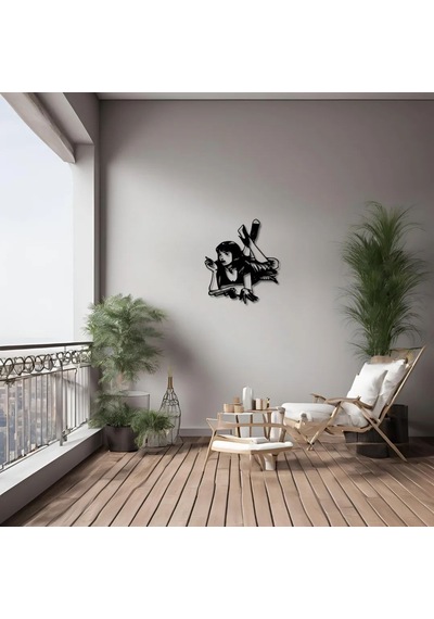 Lazer Kesim Metal Duvar Dekoru Pulp Fiction 2 Metal Duvar Tablosu Pop Art