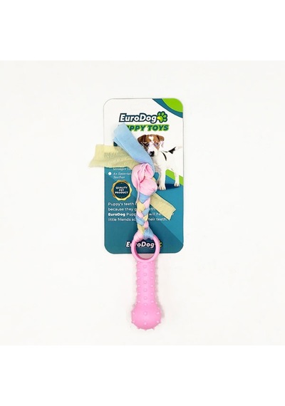 Lvsqvr Eurodog Puppy Toys Pembe Ufak Kemik Diş Kaşıma Oy.