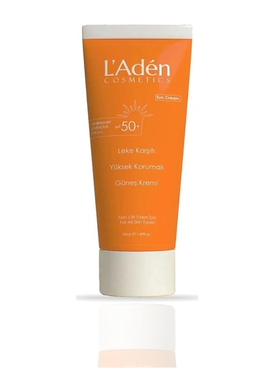 L'adén Cosmetics Güneş Kremi, Lazer Epilasyon Sonrası Için Yüksek Koruma Spf 50 Sku: Smg8690010514301 Açık Bej