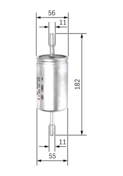 Bos-f026403009 Benzin Filtresi C-max 2003 - 20072.0 C-m...