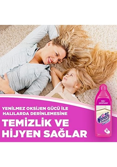 Zorlu Lekelere Özel Leke Çıkarıcı Şampuan Halı 850 Ml 0.75 LT - 2.5 LT - 12 KG