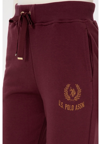U.S. Polo Assn. Kadın Bordo Jogger Eşofman Altı 50307788-VR177