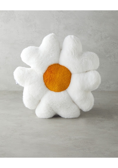 English Home Daisy Bebe Pelüş Dekoratif Kırlent 40 Cm Beyaz Beyaz